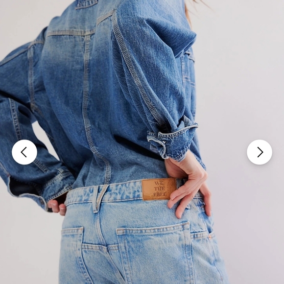 Free people size 28 denim jeans NWT - Picture 2 of 6